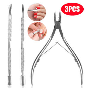 Pince à cuticules en acier inoxydable Staleks, coupe-ongles, outil de manucure pour les doigts, éliminateur de peaux mortes, outil de soin INNOVAMED INSTRUMENTS - Product Image 1
