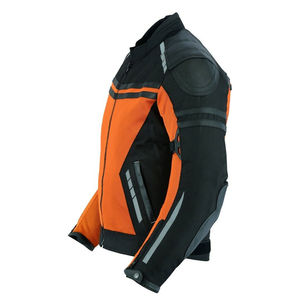 Chaqueta de Motocicleta de Invierno Delgada de Piel de Oveja Personalizada para Hombre y Mujer con Cuello Alto, Transpirable, Resistente al Viento, Equipo de Carreras - Product Image 6