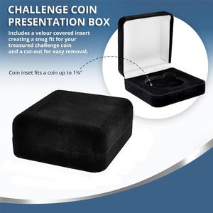 Hoge Kwaliteit Goud Zilver Metalen Ambachten Aangepaste Fluwelen Liefde Hard Emaille Munt Opslag Geschenkdoos Geplateerd Model Relatiegeschenk - Product Image 6