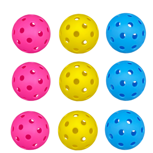Bolas Pickleball con logotipo personalizable de 40 agujeros aprobadas por USAPA, pelotas deportivas de plástico para interiores y exteriores de alta calidad - Product Image 2