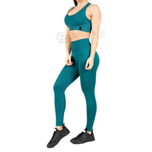 Conjunto de yoga transpirable para mujer Último diseño con buen material Precio bajo Tendencia Moda Servicios OEM Buena venta Tarifa al por mayor - Product Image 1
