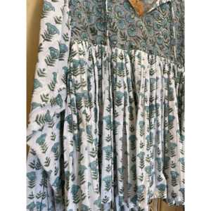 Top Estilo Bohemio de Talla Única con Bordado Floral de Prado Fresco y Encaje, para Otoño, Blusa de Chifón y Popelina Tejida para Mujer - Product Image 3