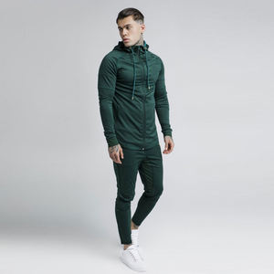 Ensemble survêtement pour homme avec fermeture éclair, veste en polaire en polyester, pantalon, ensemble de course à pied d'hiver, jogging, gym, vêtements de sport tendance, vêtements de rue - Product Image 2