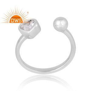 Handmade Design 925 Silver Natural Crystal <b>Quartz</b> Gemstone <b>Ring</b> Custom Jewelry For Women Gift For Her - Product Image 1