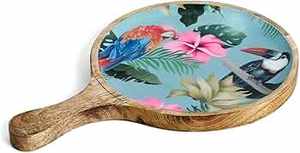 Plats de service jetables Assiettes en bois pour fêtes Collations et sucreries Plats sûrs - Product Image 4