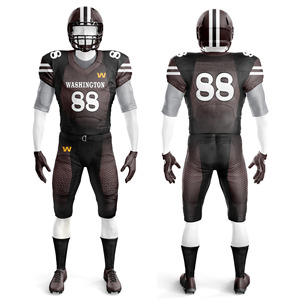 Top-Selling Youth Quick-Dry UV Protection High-Performance Teamwear Lightweight, Moisture-Wicking American Football Uniform - Product Image 6