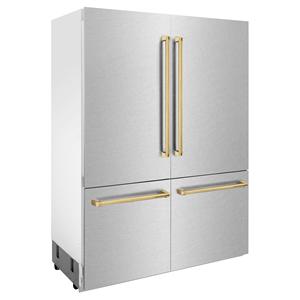 Refrigerador con Congelador Inferior Integrado de Puerta Francesa de 60 Pulgadas, Edición Autograph, Dispensador de Agua, Máquina de Hielo, 32.2 Pies Cúbicos Ft Electric Power - Product Image 3