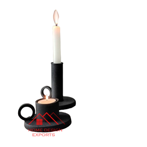Aluminium Casted <b>Candle</b> Stands for <b>Dinner</b> Table Centerpieces New Arrival Metal Aluminium T Light Holder - Product Image 5