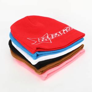 Premium quality Custom Oem Logo Unisex Acrylic Winter Cap Pullover Protection Warm Hat <b>Skull</b> Knitted Sports Ski <b>Beanie</b> - Product Image 3