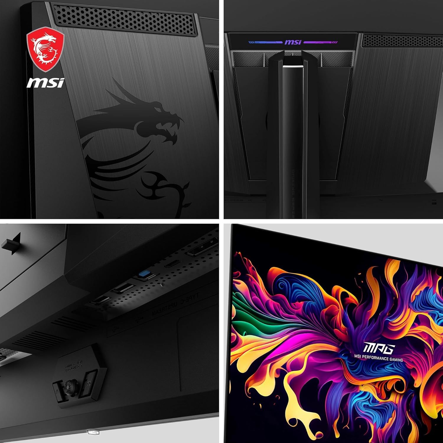 MSI MPG 321URX QD-OLED Gaming Monitor - 4K, 240hz, 0.03ms