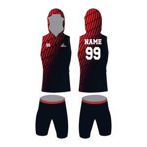 Vente en gros d'uniformes de football drapeau personnalisés 7v7 kits de football américain 100 polyester nouveau design uniforme de vêtements de sport - Product Image 3