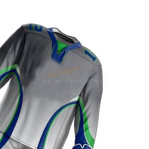 Uniforme de Hockey sobre hielo hecho a medida de alta calidad, diseño único, ropa de equipo profesional, conjunto de Jersey deportivo de sublimación de secado rápido, Pantalones - Product Image 2