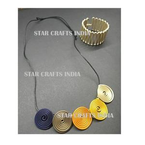 Recién llegado, collares de Metal de resina de joyería SCI para usar en la oficina, bodas, fiestas de Navidad de The STAR CRAFTS INDIA - Product Image 2