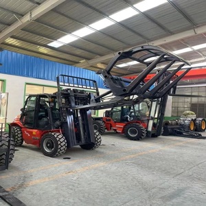 รถยกไฟฟ้า 2.5 ตัน พร้อมห้องโดยสาร แบบ Cherry Picker แบตเตอรี่ลิเธียมไอออน สำหรับใช้งานในพื้นที่ขรุขระ เหมาะสำหรับงานเกษตร ลดราคาพิเศษ - Product Image 1