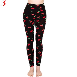 Leggings Deportivos al por Mayor 2025, Transpirables y Elegantes, en Tallas Grandes para Mujer, Leggings con Estampado por Sublimación - Product Image 1