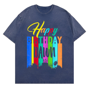 Maglietta Personalizzata per Compleanno 2026 con Nome Stampato, Regalo Casual in Cotone e Poliestere per Feste ed Eventi - Product Image 4