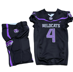 Uniforme de Fútbol Americano de Poliéster de Alta Calidad OEM, 100% Poliéster, Conjunto de Uniformes de Fútbol Americano Sublimados Personalizados - Product Image 5