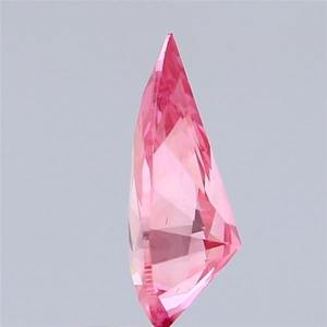 Diamant de laboratoire certifié IGI, 3 carats, taille poire, couleur rose fantaisie, en vrac, pour la fabrication de bijoux, bague de fiançailles, Gemver Diamond - Product Image 4