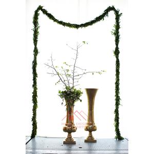 Centros de mesa, urnas doradas, florero para decoración de boda, novedad de 2025, florero dorado para decoración de suelo de boda - Product Image 4