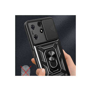 Étui de téléphone avec support magnétique pour Tecno Spark 10 Pro, série Netzy Vega, protection de l'appareil photo, coque coulissante, également compatible avec Tecno Pova Neo 7 Plus - Product Image 4