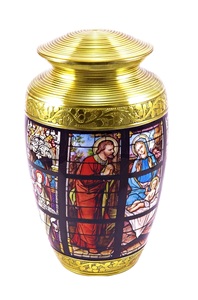 Urna de cremación de Metal de calidad superior de diseñador único más vendido, suministros funerarios al por mayor, Memorial de mascotas para adultos con estilo clásico - Product Image 5