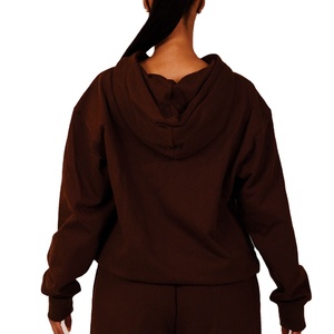 Sudaderas con Capucha Extra Grandes Personalizadas para Mujer, con Bolsillo Canguro, Estilo Urbano, Venta al por Mayor, Fabricante de Marca Privada OEM, Estilo Estadounidense - Product Image 4