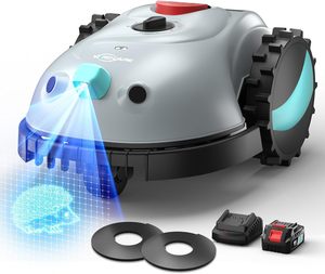 หุ่นยนต์ตัดหญ้า V100 ขายดี พร้อมระบบนำทางด้วยภาพ HD และระบบตรวจจับสิ่งกีดขวางอัจฉริยะ - Product Image 1