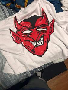 T-shirt Streetwear pour hommes personnalisé 100% coton Design court Boxy de haute qualité avec épaule tombante imprimé DTG - Product Image 2