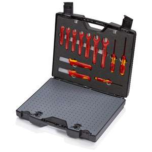 Estuche de Herramientas Estándar Knipex con 26 Piezas Aisladas para Instalaciones y Trabajos Eléctricos - Product Image 1