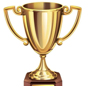 Customized stylish finished metal trophy ideal for office employee appreciation and <b>top</b> performance awards - Product Image 1