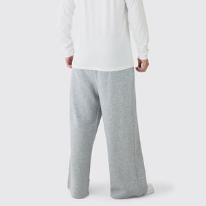 Pantalones informales de invierno para hombre con logotipo impreso personalizado, pantalones de chándal holgados de lana de algodón 100%, pantalones impermeables de gran tamaño de talla grande - Product Image 5