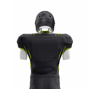 Ensemble d'uniformes de football américain en gros, maillot et pantalon personnalisés pour équipe, manches courtes, impression par sublimation, OEM ODM, vêtements de sport - Product Image 5