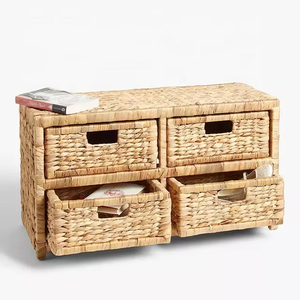 Jacinto de agua, armario de 4 cajones, decoración del hogar, material Natural ecológico, hecho en Vietnam, muebles para el hogar duraderos, venta al por mayor - Product Image 6