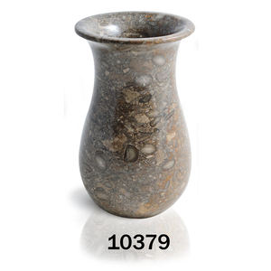 Black Galaxy Marble Indoor & Outdoor Decorative <b>Flower</b> <b>Vase</b> Round Shape Customized Decorative Stone <b>Flower</b> <b>Vase</b> <b>for</b> <b>Sale</b> - Product Image 2