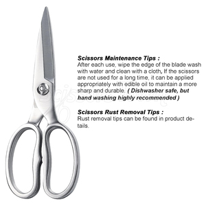 Customized Home Use <b>Scissors</b> with Stainless Steel Blades Ideal for Light and Heavy Cutting - Product Image 4