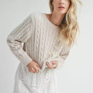 Logo personnalisé Anti-rétrécissement tricoté laine hommes chandails OEM ODM fabricant vente en gros pull-over tricots fournisseur chaud hiver - Product Image 5