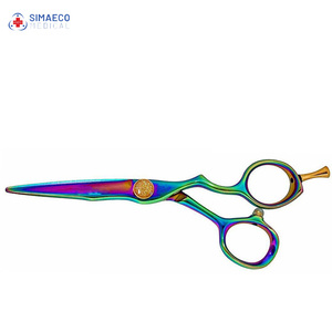 Tijeras adelgazantes de color arcoíris de titanio - Product Image 2
