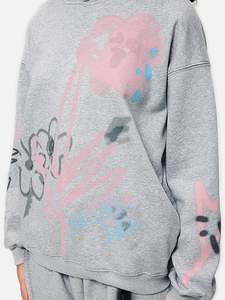 Sudaderas con Capucha de Algodón 100% de Alta Calidad para Hombre, al por Mayor, a Bajo Precio, de Otoño, de Felpa, Extra Grandes, Personalizadas, Anti-Pilling - Product Image 4