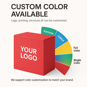 Trắng Kraft hộp sóng cho mỹ phẩm phần cứng nhỏ gấp bao bì sản phẩm điện tử cho vận chuyển - Product Image 4