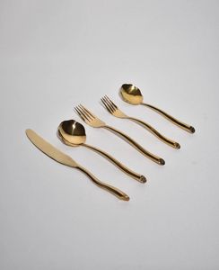 Juego de cubiertos de acero inoxidable cubiertos profesionales con acabado plateado para restaurantes, hoteles, catering, vajilla y utensilios de cocina - Product Image 2