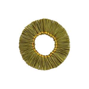 Masonic Regalia-Rosettes d'accessoires assorties pour tabliers et ceinture tissées avec des perles de décoration quantité minimale de commande 100pcs - Product Image 6