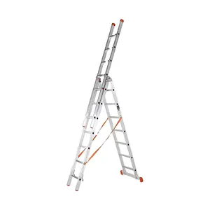 Huishoudelijke Trap Ladder Opvouwbare Multi-Use Aluminium Ladder Brede Treden Vouwbare Aluminium Ladder Van Hoge Kwaliteit