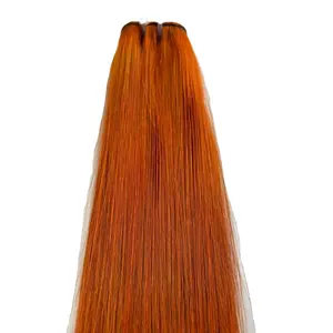Good choice Moreover Have Many Different Color Straight human hair Orange color