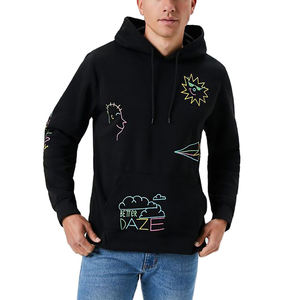 2025 moda hombres Casual cremallera sudaderas con capucha Sudaderas Hombre negro verde Color sólido con capucha prendas de vestir exteriores gimnasio Fitness sudaderas con capucha - Product Image 1