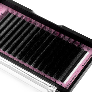 Extensiones de pestañas de fibra PBT alemana con extensiones de pestañas de Cachemira ventiladores prefabricados, suministro de pestañas postizas esponjosas al por mayor - Product Image 4