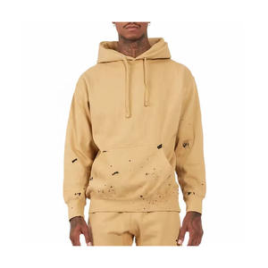 Conjunto Deportivo Personalizado de Lujo para Hombre, 480 g/m², Estampado Puff, Felpa Francesa, Corte Ajustado, Reversible, Ecológico, 100% Algodón - Product Image 3