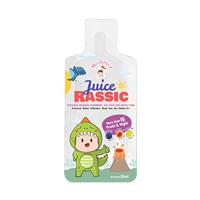 Gezondere Keuze Botanische Fruit- en Groentesap Suiker-Vrij Aromatiserend Appel Druif Kant-en-klaar voor baby's 19 Fruit & Groenten Doos