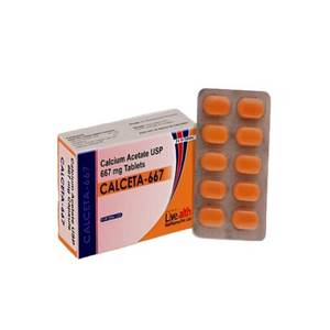 Fabricante indio Calceta Calcio Acetato 667mg Tabletas Extracto de hierbas Ingredientes Compra al por mayor Precio bajo Cuidado DE LA SALUD - Product Image 6