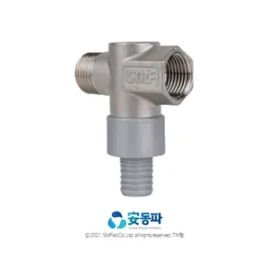 Best selling Anti-congelamento válvula de drenagem tipo T aspersor de água para torneira linha de água inoxidável 304 forma memória ligas