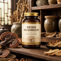 Capsules de champignons Reishi pour l'équilibre immunitaire et le soutien du système immunitaire |   Complément alimentaire en vrac OEM ODM à marque privée
